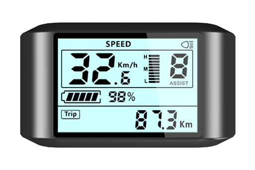 E-Drive LCD display 750S (Bafang protocol UART)