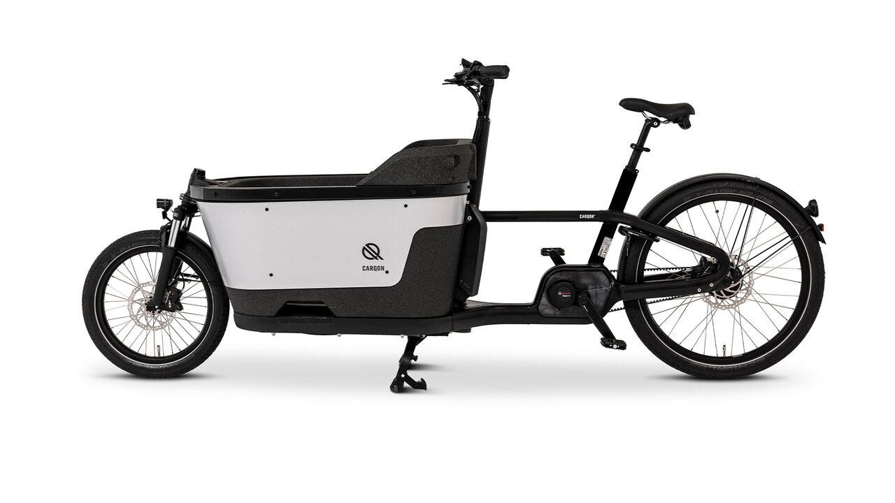 carqon bakfiets cruise e2 zwart