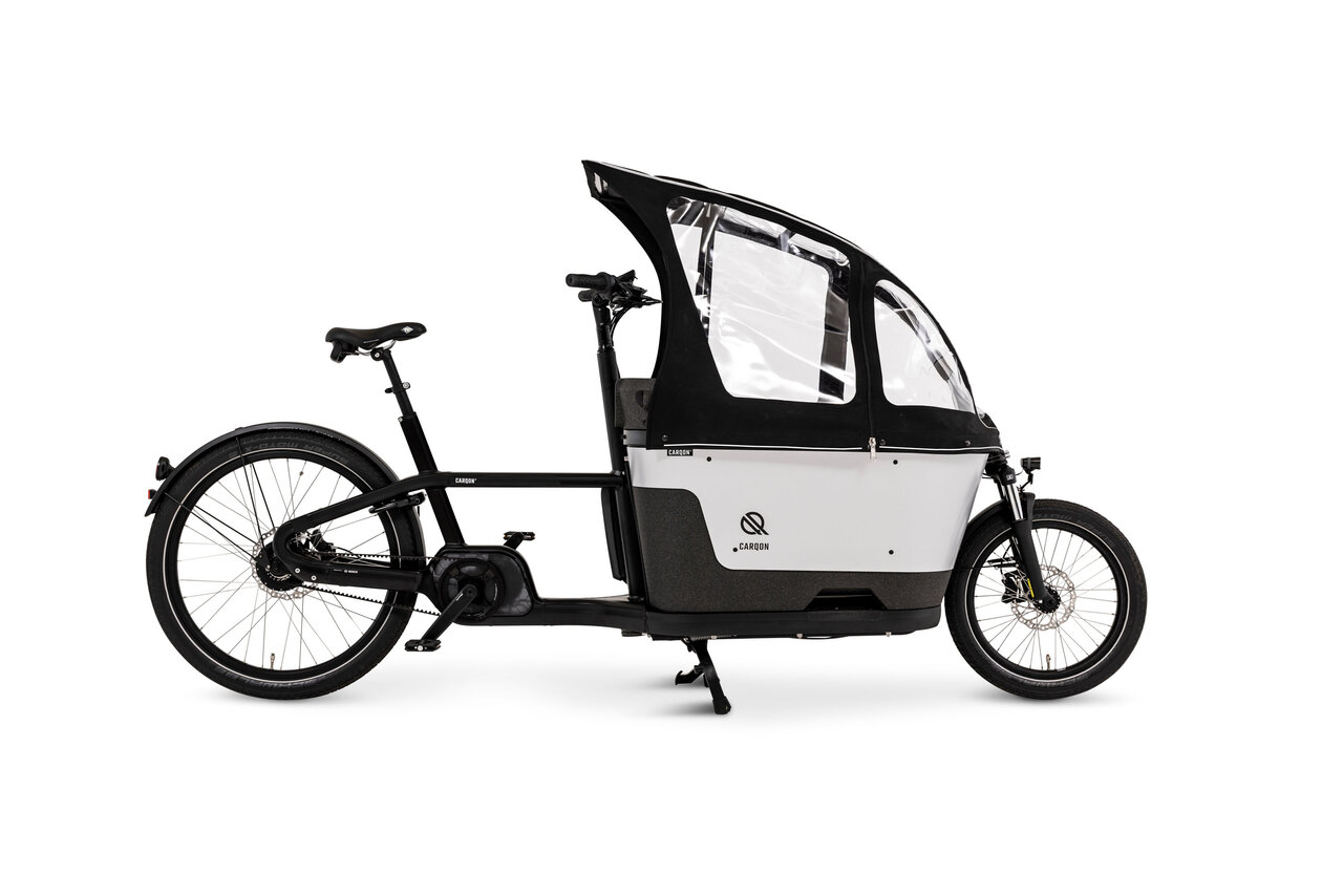 carqon regentent voor cruise bakfiets