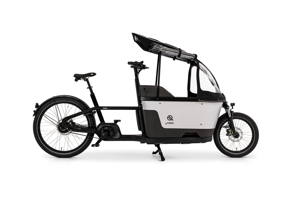 carqon cruise bakfiets regentent zwart