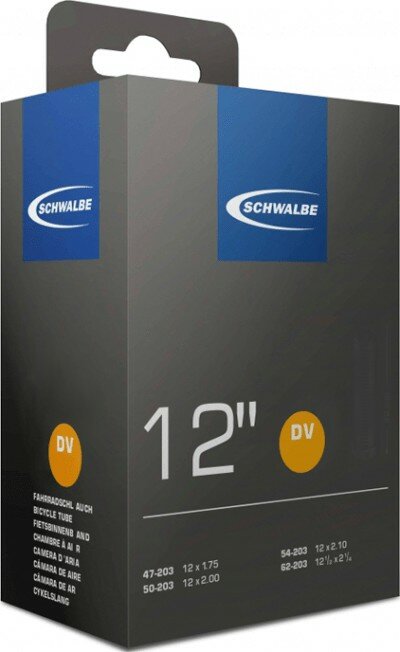 schwalbe binnenband dv 12 inch verpakking