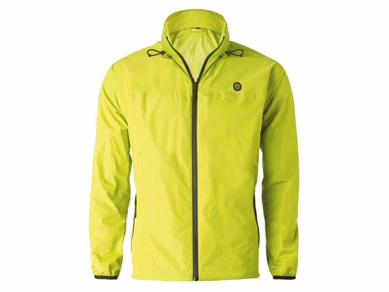 agu go regenjas essential m neon yellow