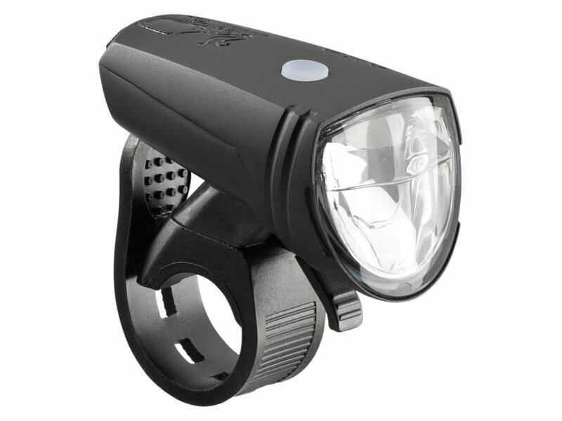 axa koplamp greenline 25 usb zwart