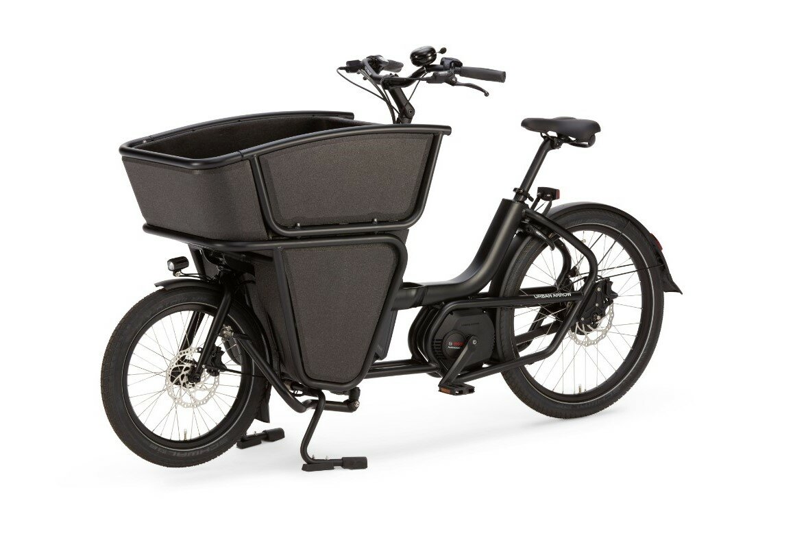 urban arrow shorty bakfiets black