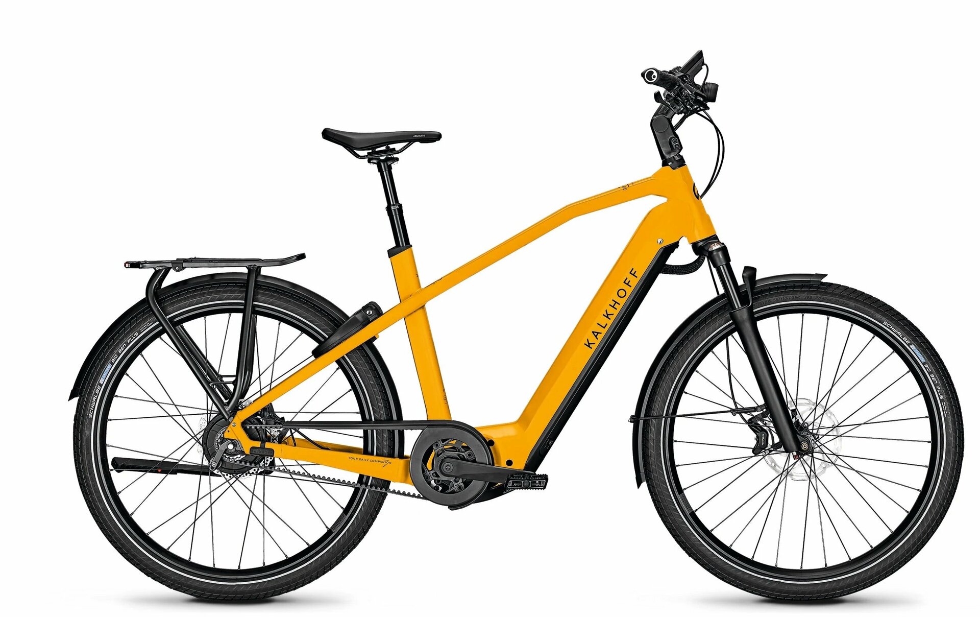 kalkhoff image 7.b excite+ diamond mustard yellowe-bike