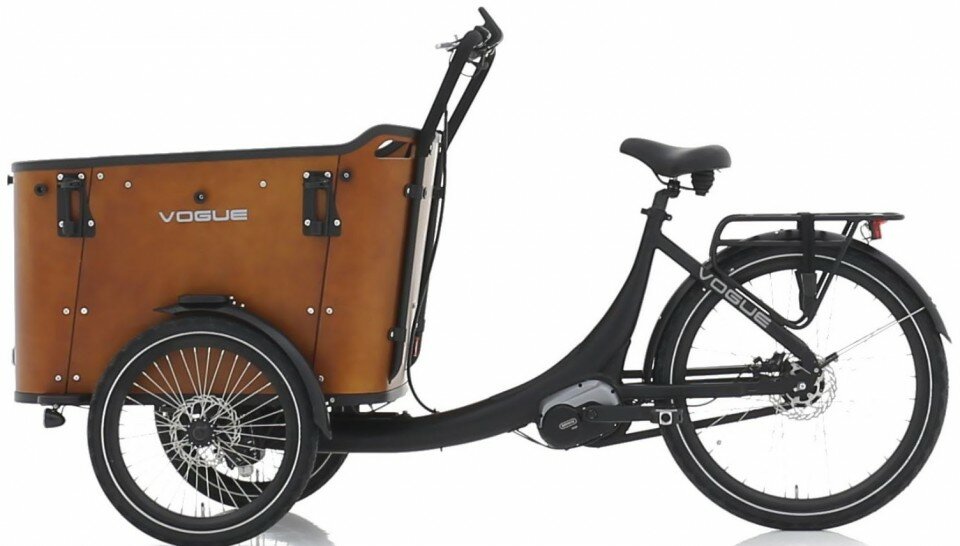 driewieler bakfiets elektrische vogue superior deluxe