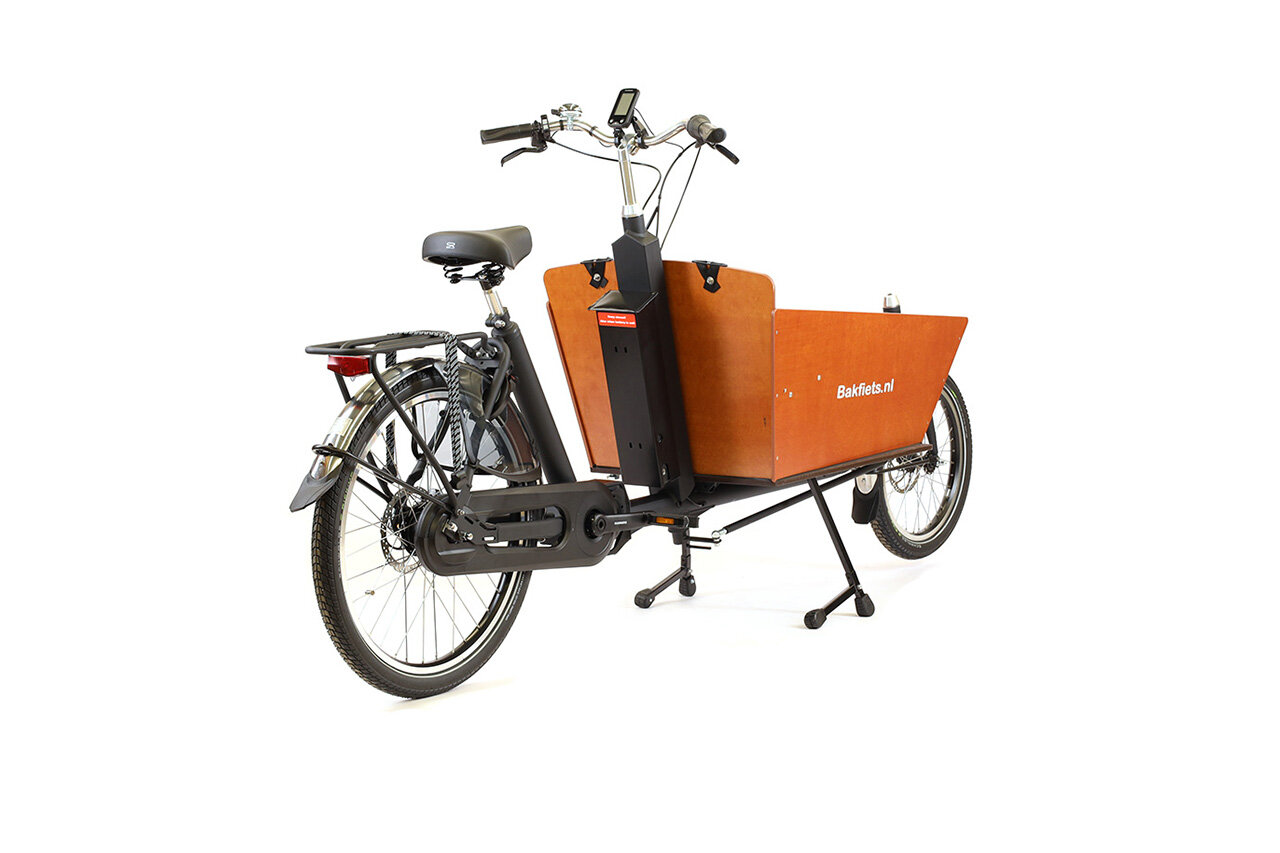 Bakfiets.nl | CargoBike Classic Long | Mat-Zwart