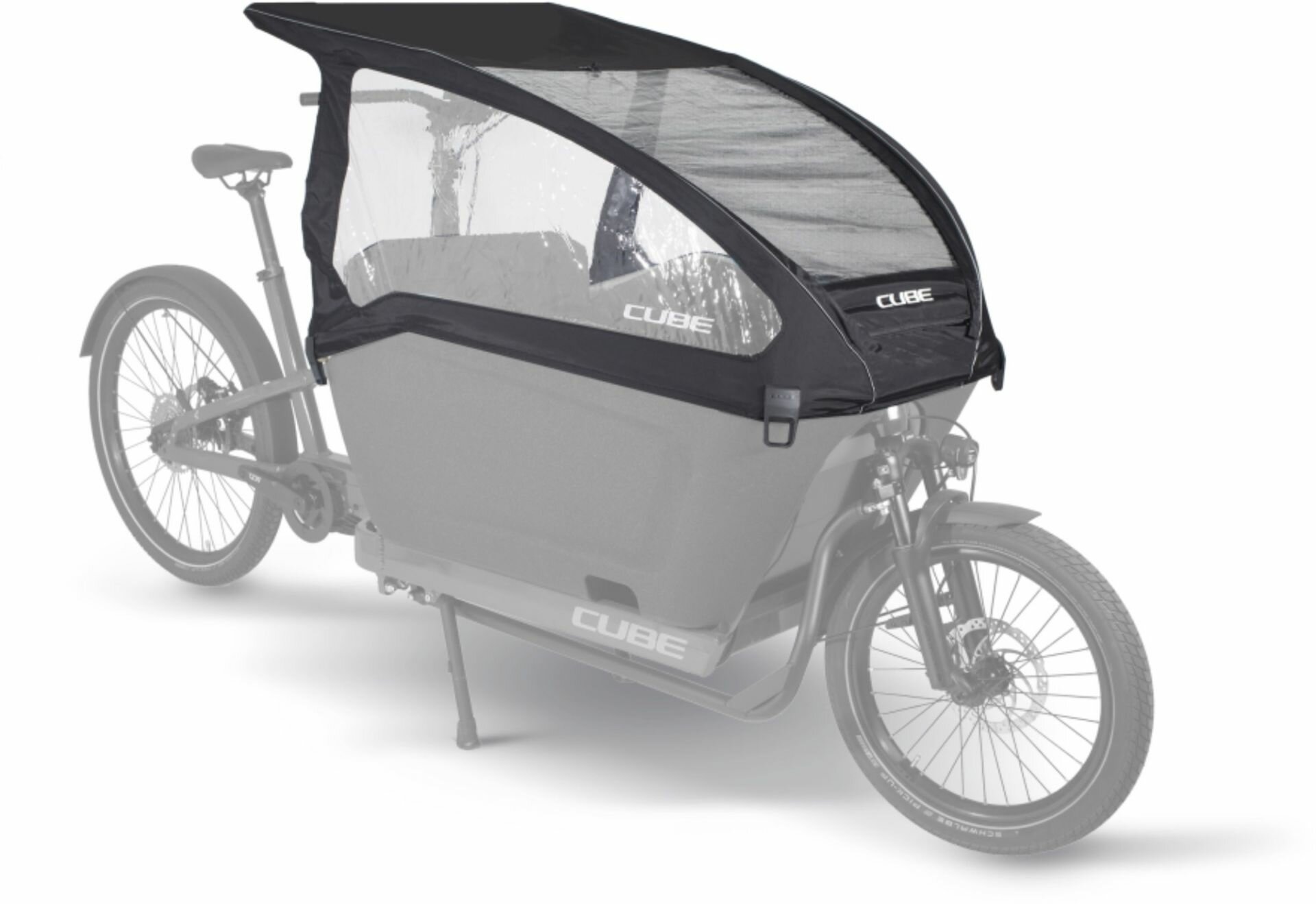 cube raincover cargo 2.0 zwart