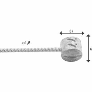 elvedes rem binnenkabel t-nippel afmetingen