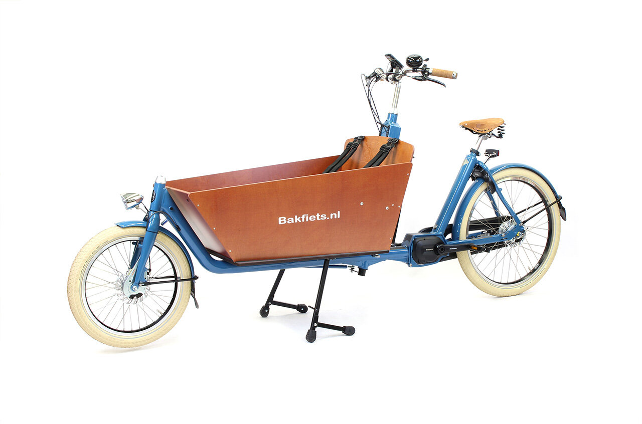 Bakfiets.nl | CargoBike Cruiser Long | Petrol-Blue