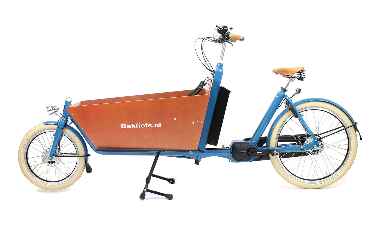 Bakfiets.nl | CargoBike Cruiser Long | Petrol-Blue