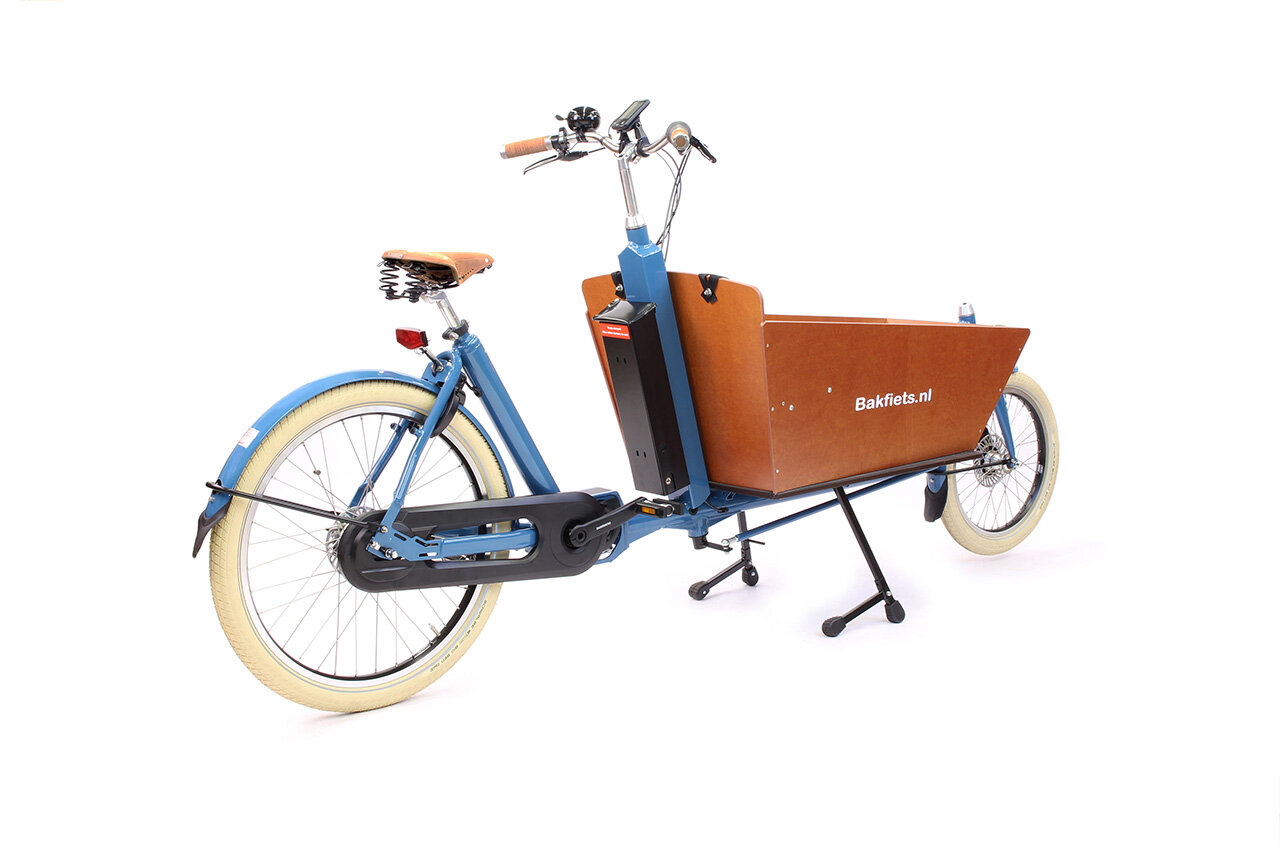 Bakfiets.nl | CargoBike Cruiser Long | Petrol-Blue