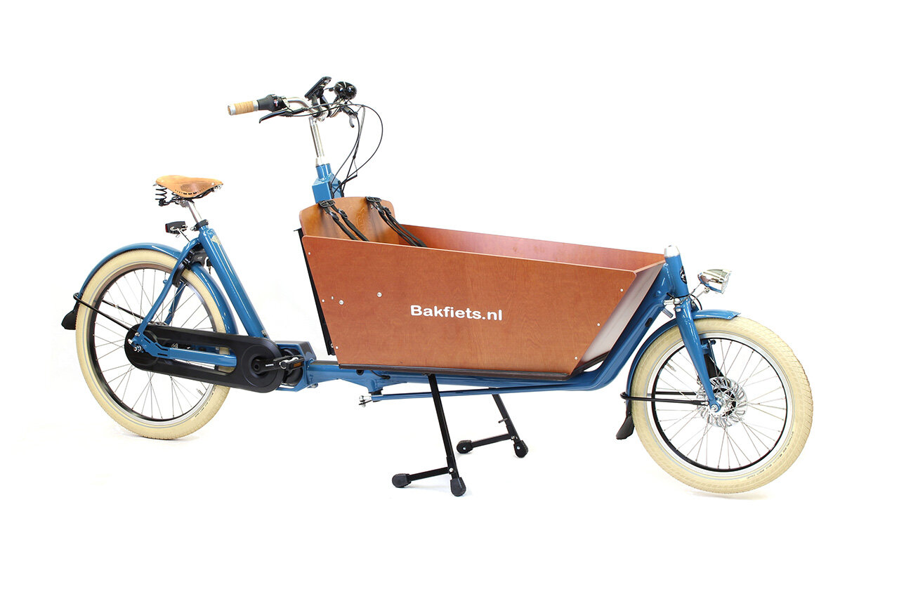 Bakfiets.nl | CargoBike Cruiser Long | Petrol-Blue