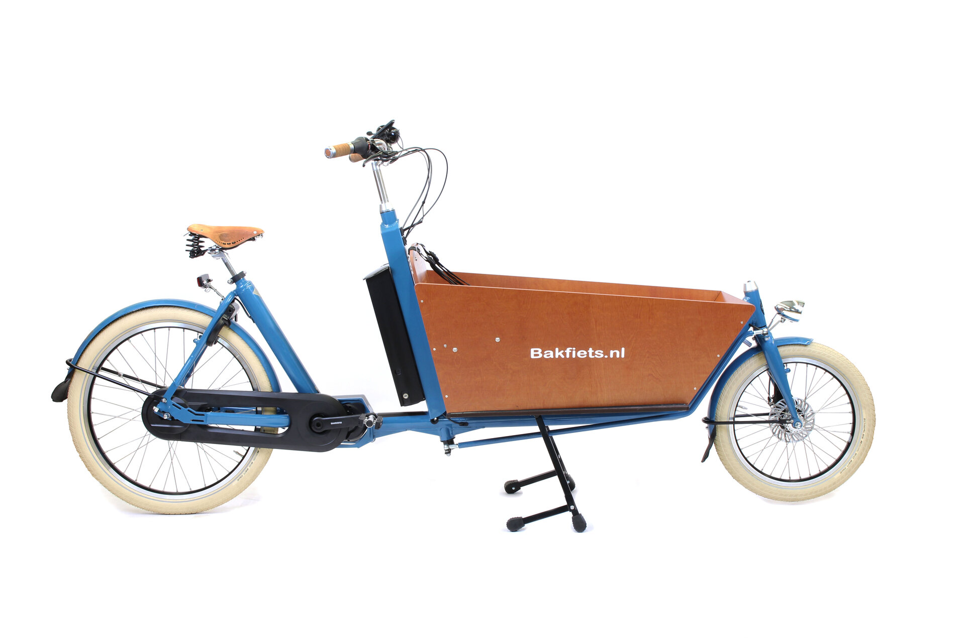 bakfiets.nl cargobike petrol blue