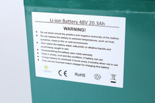 48V LI-ION LITHIUM ACCU 20.3AH 975WH