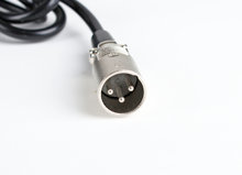 E-Drive Oplader 36V | 2/2.5A Li-ion XLR 3P Male | Zwart