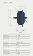 Voorwielmotor FM G311.250.V/D 201RPM