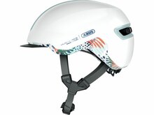 abus helm hud-y l 57-61cm flower white