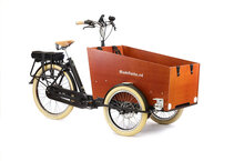 cargo trike mat zwart