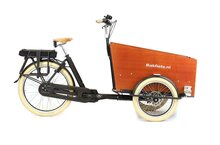 bakfiets.nl cargotrike cruiser wide mat-zwart