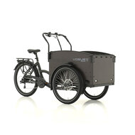 vogue zwarte bakfiets