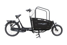 vogue carry 2 elektrische bakfiets zwart