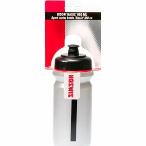 Simson Bidon Big Mouth Basic | 550 ml | Zwart/Grijs