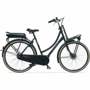 Cortina E-U4 Transport | Dames | Jet Black Matt 